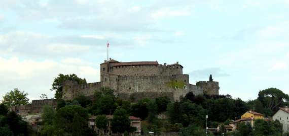 Vista del Castello di Gorizia